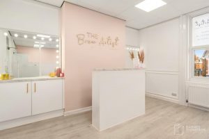 The Brow Artist fit-out project